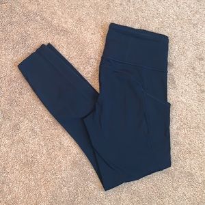 Lululemon Fast & Free 7/8 Tight II *Non-Reflective Nulux 25"